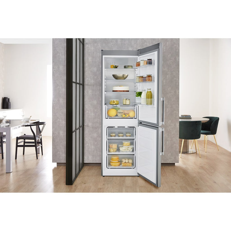 Whirlpool W5 811E OX 1 Fridge Freezer 339L - Optic Inox (Discontinued)