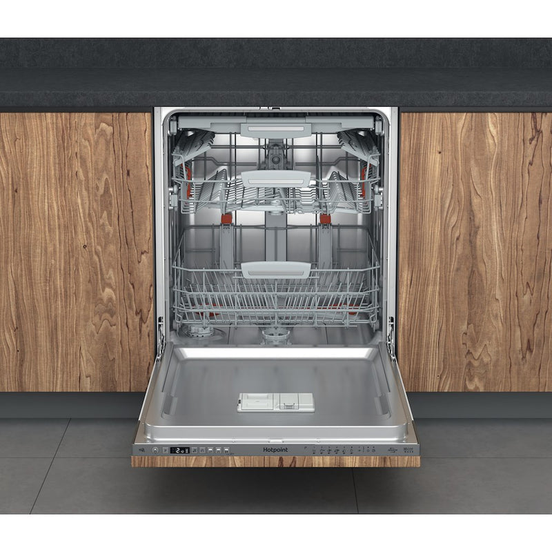 Hotpoint HIO3P33WLEUK Integrated Dishwasher - Inox (Discontinued)