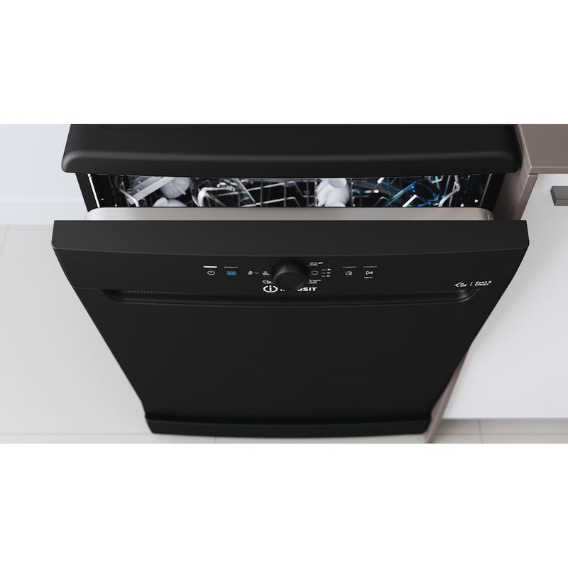 Indesit Ecotime DFE 1B19 B UK Dishwasher - Black (Discontinued)