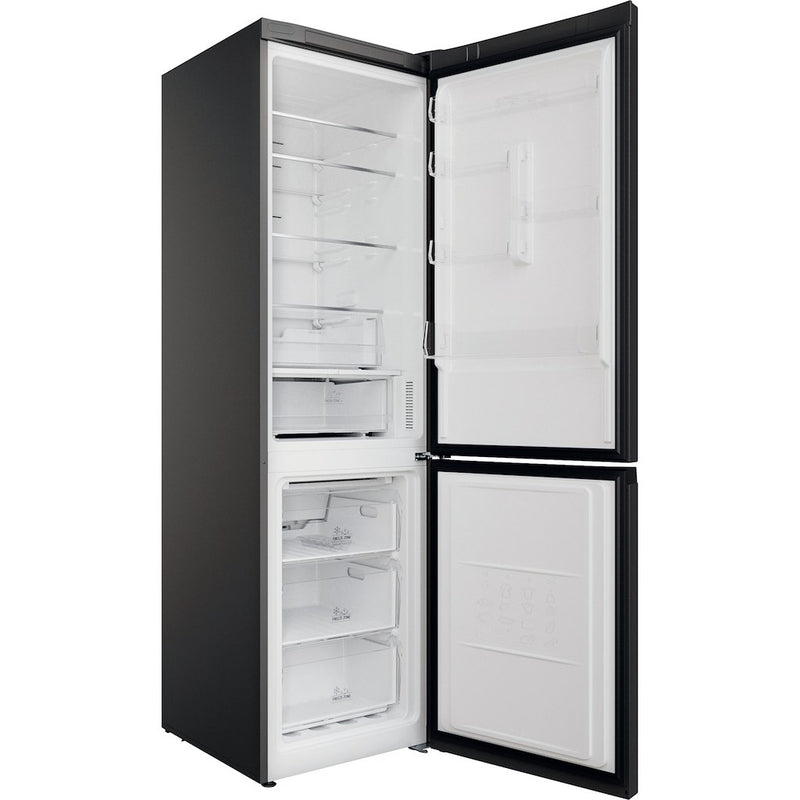 Hotpoint H7X93TSK Freestanding Fridge Freezer 70/30 Silver Black (Discontinued)
