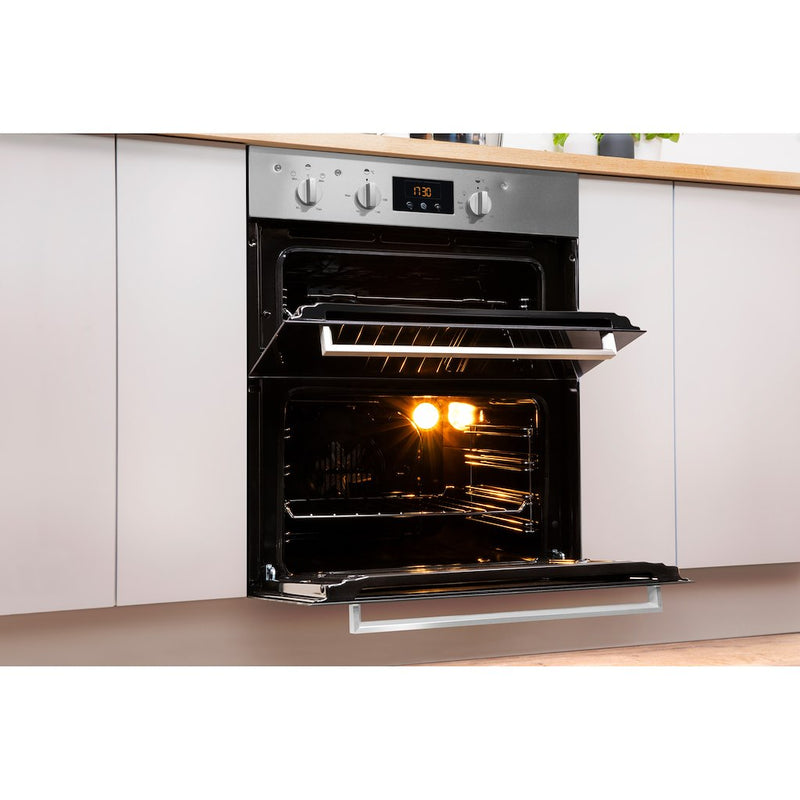 Indesit Aria IDU 6340 IX Electric Built-under Oven in Stainless Steel (Discontinued)