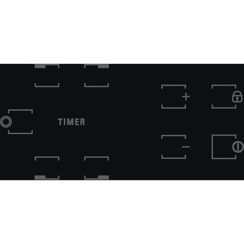 Hotpoint HR 612 CH Hob - Black