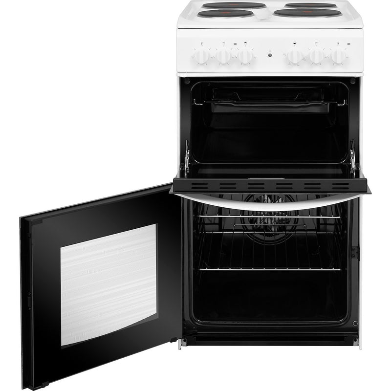 Indesit ID5E92KMW/UK Cooker - White (Discontinued)