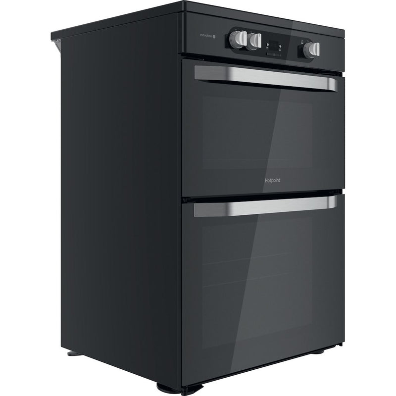 Hotpoint HDM67I9H2CB/U Double Electric 60cm Cooker - Black (Discontinued)