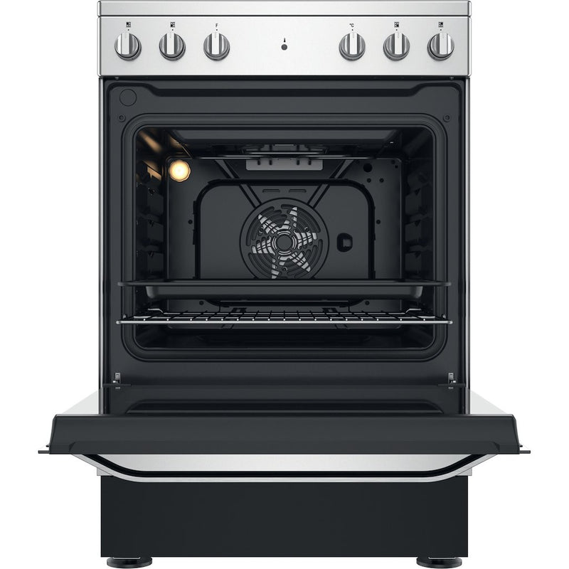 Hotpoint HS67V5KHX Freestanding Electric Cooker - Inox (Discontinued)