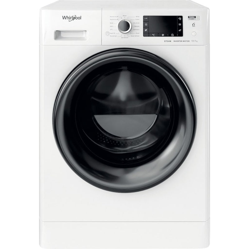 Whirlpool FFWDD1071682WBV UK N Washer Dryer 10+7kg 1600rpm - White (Discontinued)