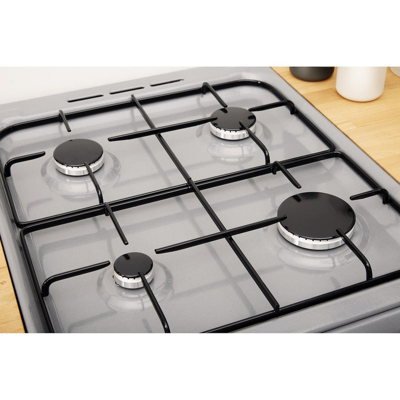 Indesit IS5G1PMSS/UK Cooker - Silver (Discontinued)