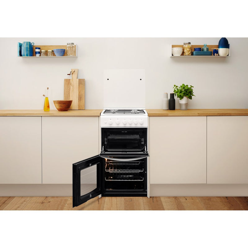 Indesit ID5G00KMW/UK /L Cooker - White (Discontinued)
