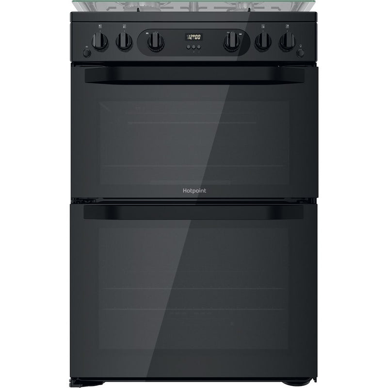 Hotpoint HDM67G0CCB/UK Double Cooker - Black