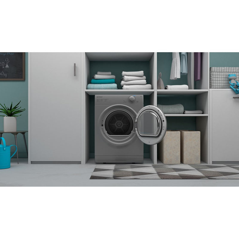 Indesit I1 D80S UK Tumble Dryer - Silver (Discontinued)