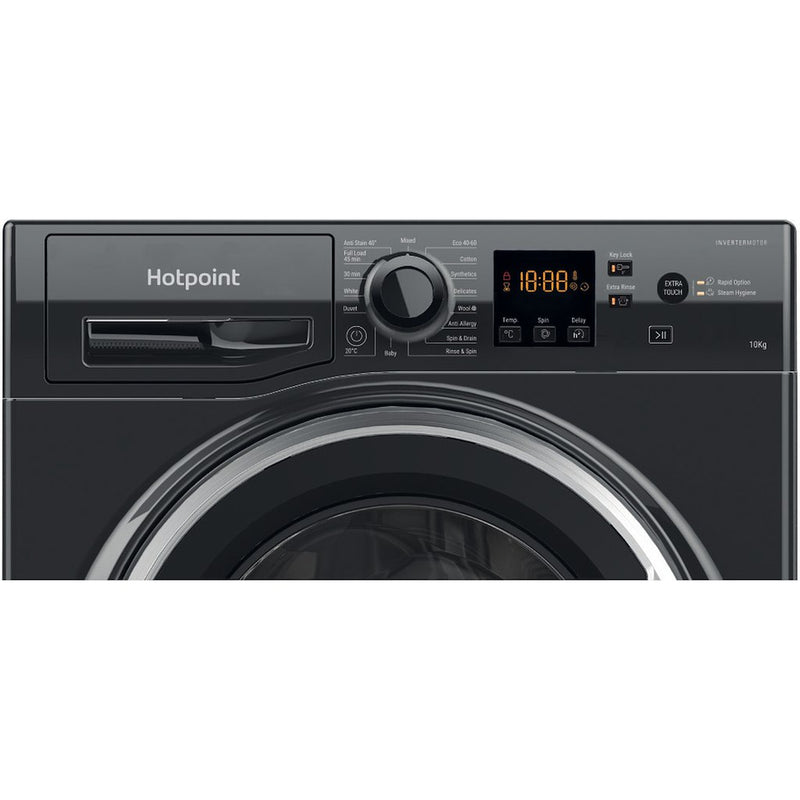 Hotpoint NSWM1045CBSUKN Freestanding Washing Machine Black 10KG (Discontinued)
