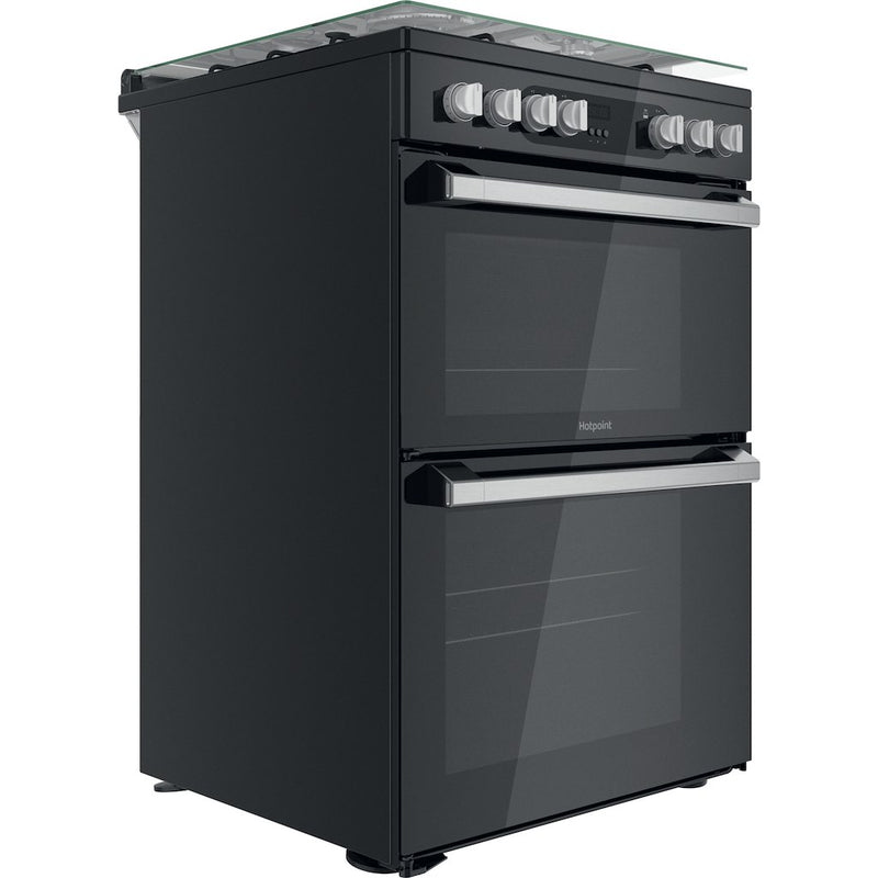 Hotpoint HDM67G9C2CSB/UK Dual Fuel Double Cooker - Black (Discontinued)