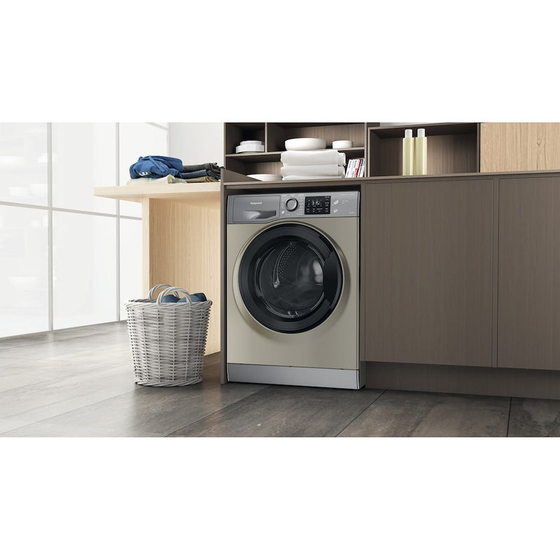 Hotpoint Anti-Stain NDB 9635 GK UK 9+6KG Washer Dryer - Graphite