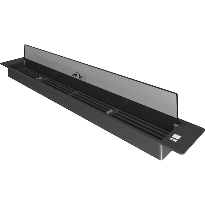 Whirlpool W Collection WDO 93F B K Built-in Downdraft Hood - Black (Discontinued)