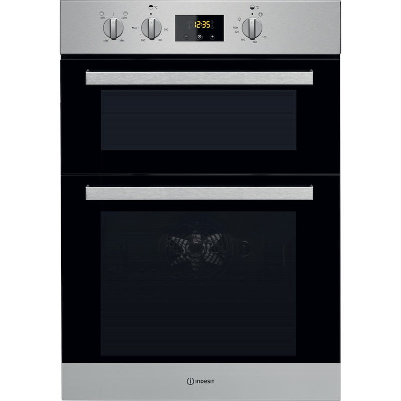 Indesit Aria IDD 6340 IX Electric Double Built-in Oven in Stainless Steel
