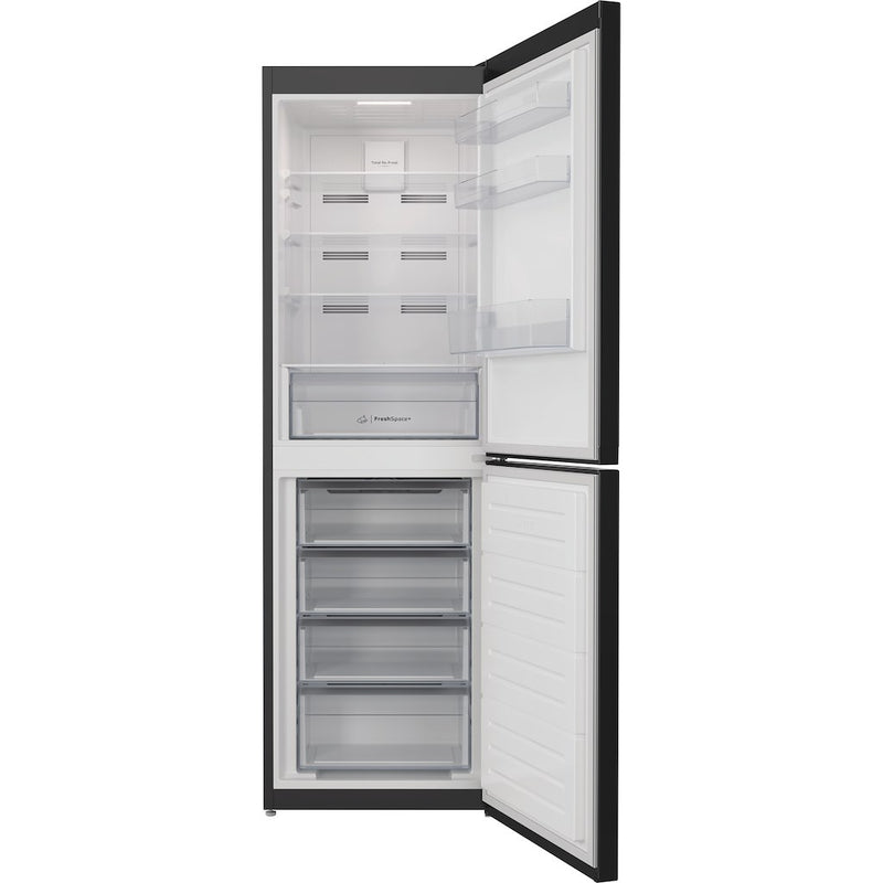 Indesit INFC850TI1K1 Frost Free 60cm Wide Freestanding Fridge Freezer - Black (Discontinued)