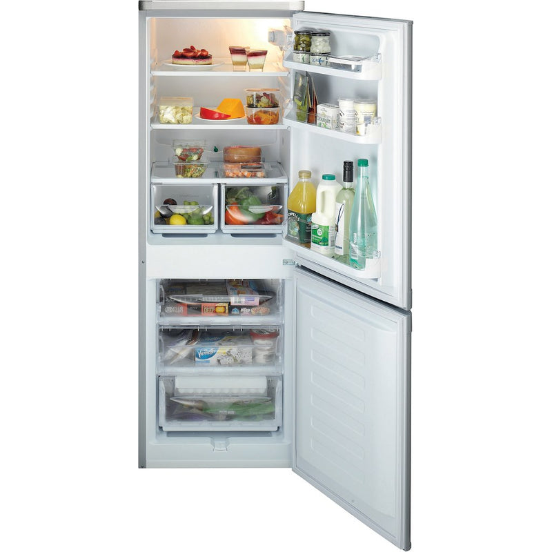 Indesit IBD 5515 S 1 Fridge Freezer - Silver (Discontinued)