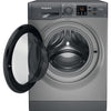 Hotpoint NSWF 743U GG UK N 7kg Washing Machine with 1400rpm - Graphite - D rated Thumbnail