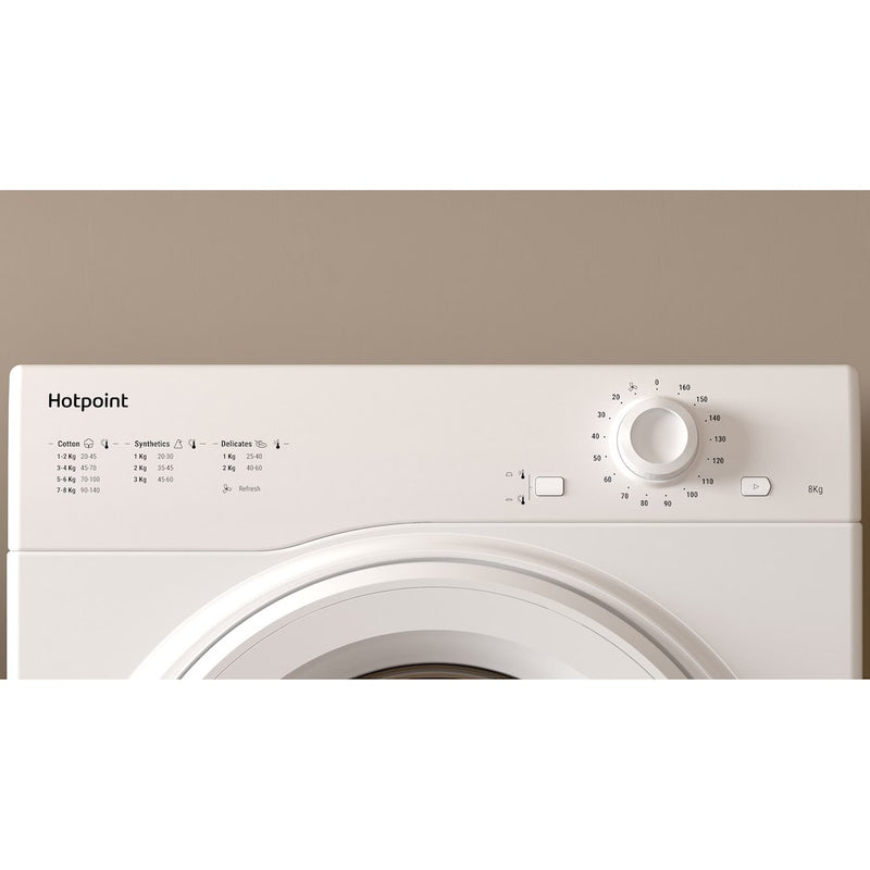 Hotpoint H1 D80W UK Tumble Dryer - White (Discontinued)